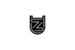 ZU or UZ logo and icon design, a Branding & Logo Template by mrshamsjaman