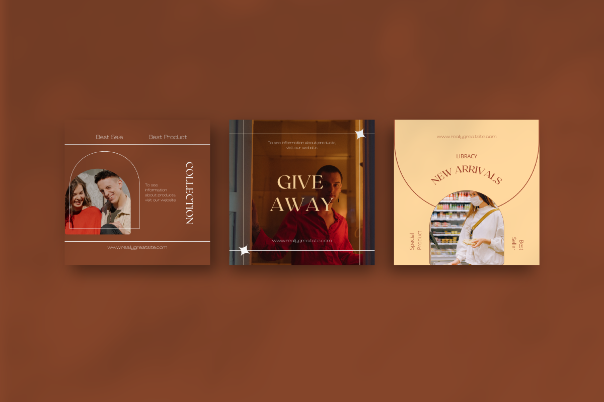 Libracy Fashion - Canva Instagram, a Social Media Template by Inkofert (Photo 4 of 11)