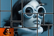 Halftone Collage Reactor FX Action, an Action Add-On by Studio Retouch (Thumbnail 5 of 13)