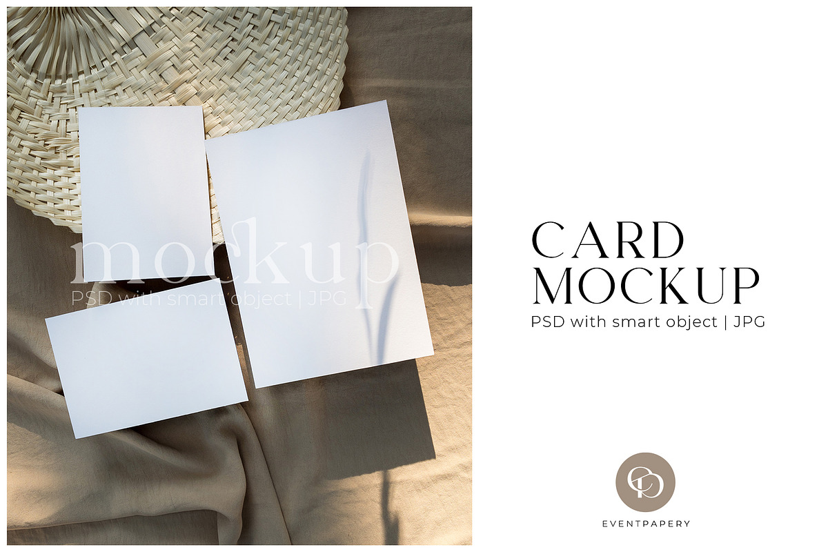 Wedding Suite Mockup PSD JPG, a Print Template by eventpapery (Photo 1 of 3)