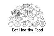 Fruits and Vegetables Clipart Bundle, an Object Graphic by Gulnara Sabirova (Thumbnail 31 of 35)