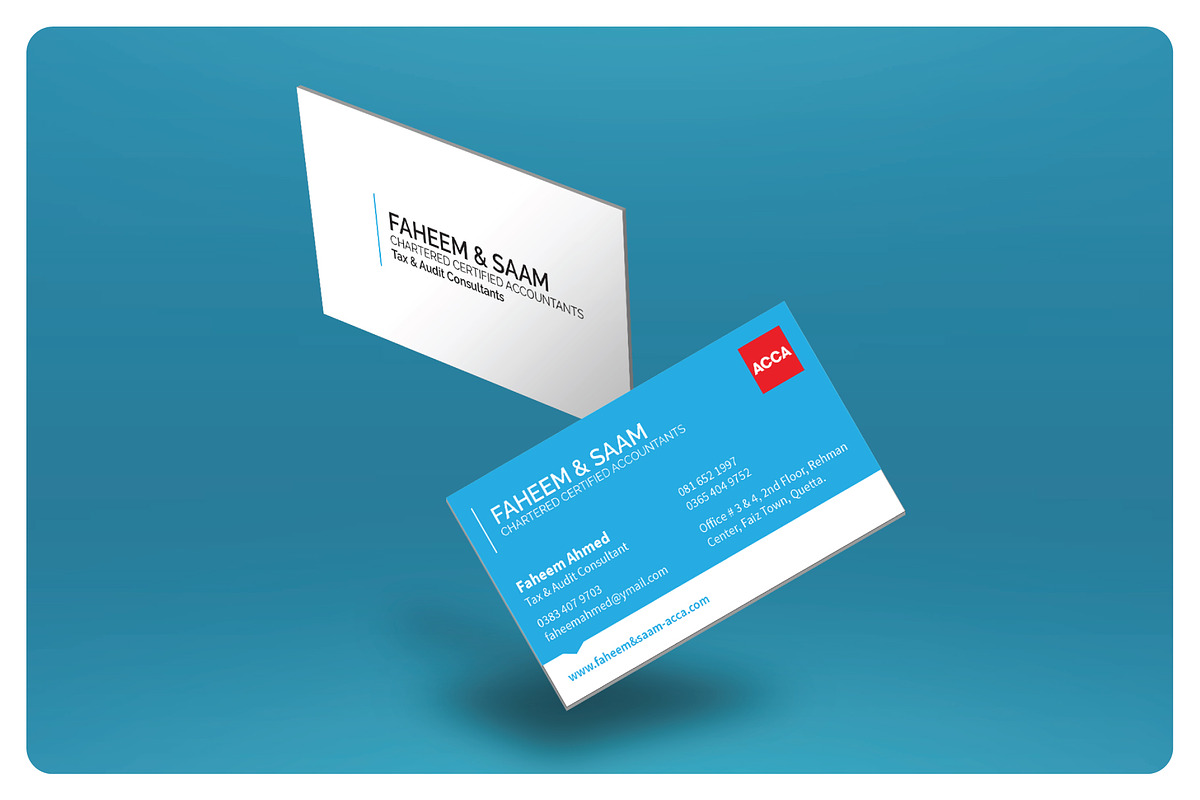 Visiting Card Design Template Bundle, a Business Card Template by Studio3 Stock (Photo 3 of 5)