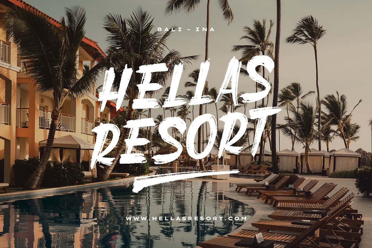 BRICK RIOT - Dry Brush Font, a Handwritten Font by VASTARD STUDIO (Photo 13 of 15)