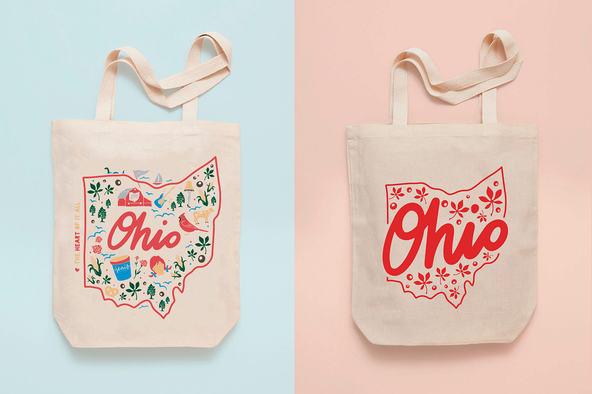 OHIO Illustrations Icons Patterns, an Illustration by BeesDesign (Photo 2 of 8)