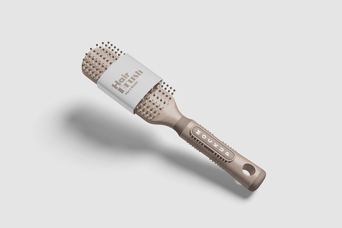 Hair Brush Mockup, a Product Mockup by MrLetters (Photo 5 of 5)