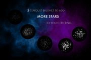 Procreate Galactic Lettering Bundle, a Brush Add-On by Letter Elfa Studio (Thumbnail 4 of 10)