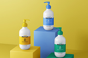 Soap Bottle Mockup, a Packaging Mockup by AlkStudio (Thumbnail 3 of 9)