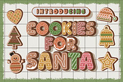 Cookies For Santa, a Font by caocastudio (Thumbnail 1 of 5)