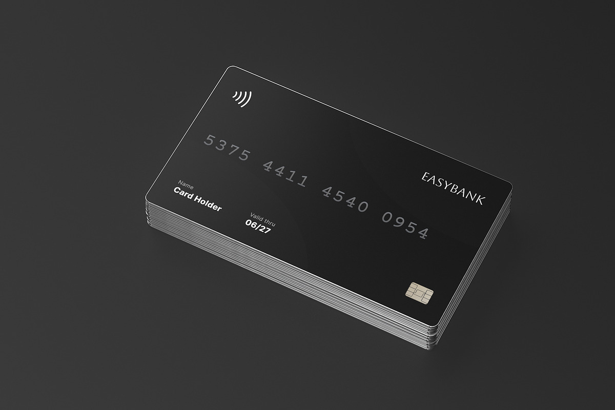 Credit Card Mockup, an Advertising Mockup by Pixel_Vision_Store (Photo 2 of 6)