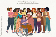 Diverse Women Illustration Pack, a Person Illustration by Motion-Box (Thumbnail 7 of 11)