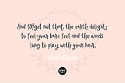 CORALEE a Bouncy Handwriting Script, a Script Font by Blush Font Co. (Thumbnail 5 of 9)