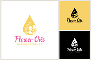 Floral Essential Oil Logo, a Branding & Logo Template by Atlantis X Nurman Arbai (Thumbnail 1 of 2)