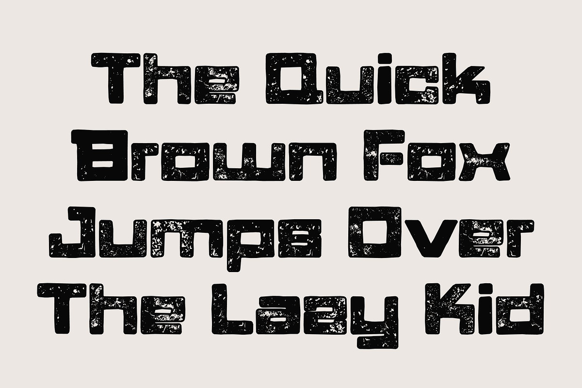 CS Bytex Stamp, a Sans Serif Font by Craft Supply Co. (Photo 6 of 8)