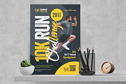 Running Challenge Flyer Template, a Flyer Template by Boostock (Thumbnail 3 of 11)