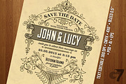 Wedding Invitation Vintage Postcard, an Invitation Template by G7 (Thumbnail 4 of 4)