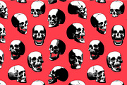 Vector Engraved Skulls Set, an Illustration by Andres M Rodriguez (Thumbnail 5 of 5)