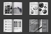 Black And White Proposal Project, a Brochure Template by feydesign (Thumbnail 3 of 5)
