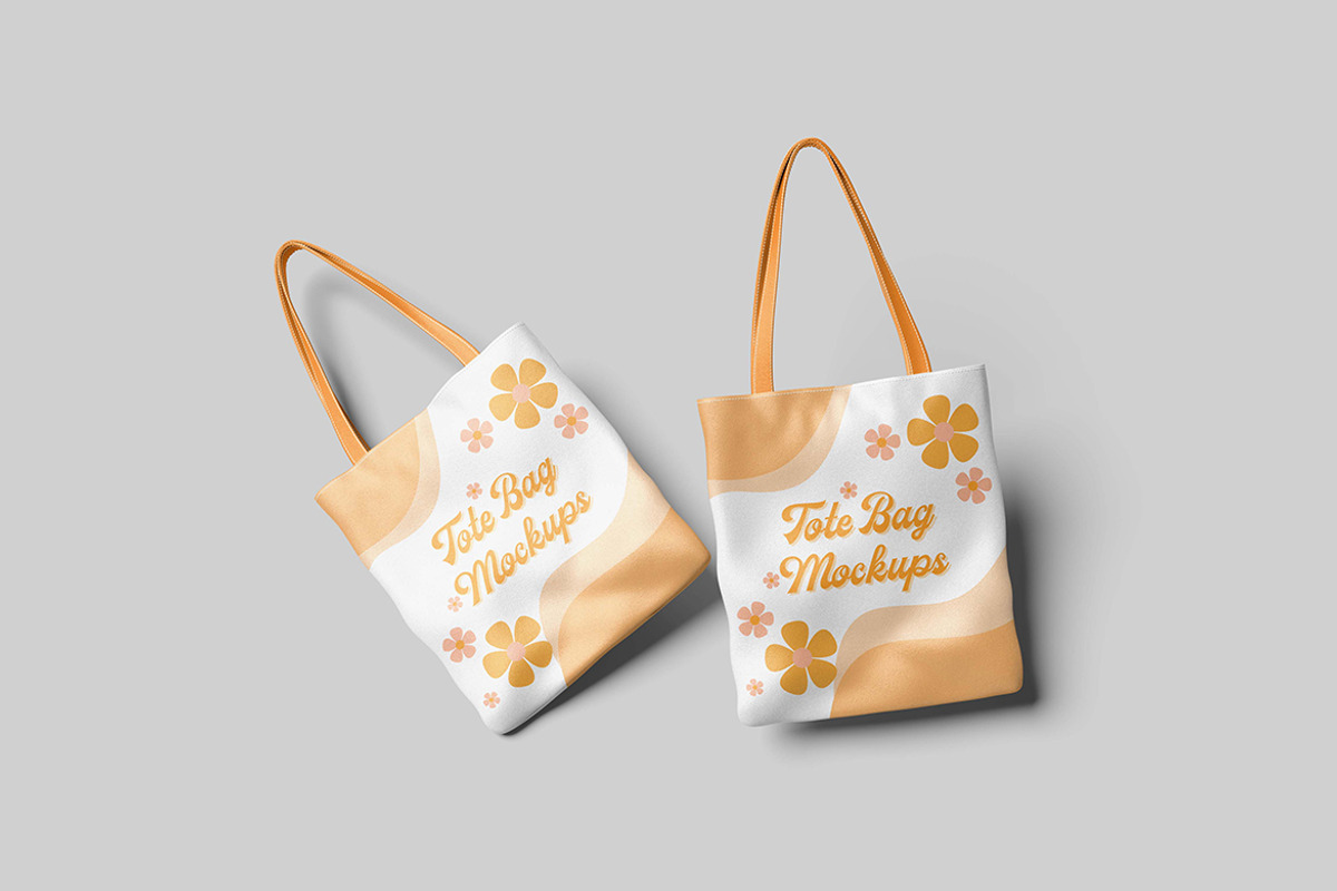 tote bag mockup, a Packaging Mockup by seramoe (Photo 5 of 5)