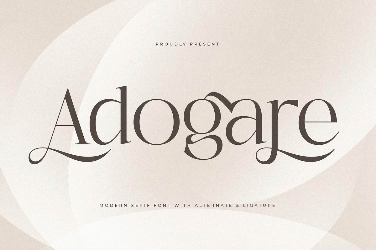 Adogare Modern Serif Font, a Serif Font by Storytype Studio (Photo 1 of 15)