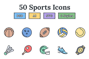 Sports – Epic landing page icons