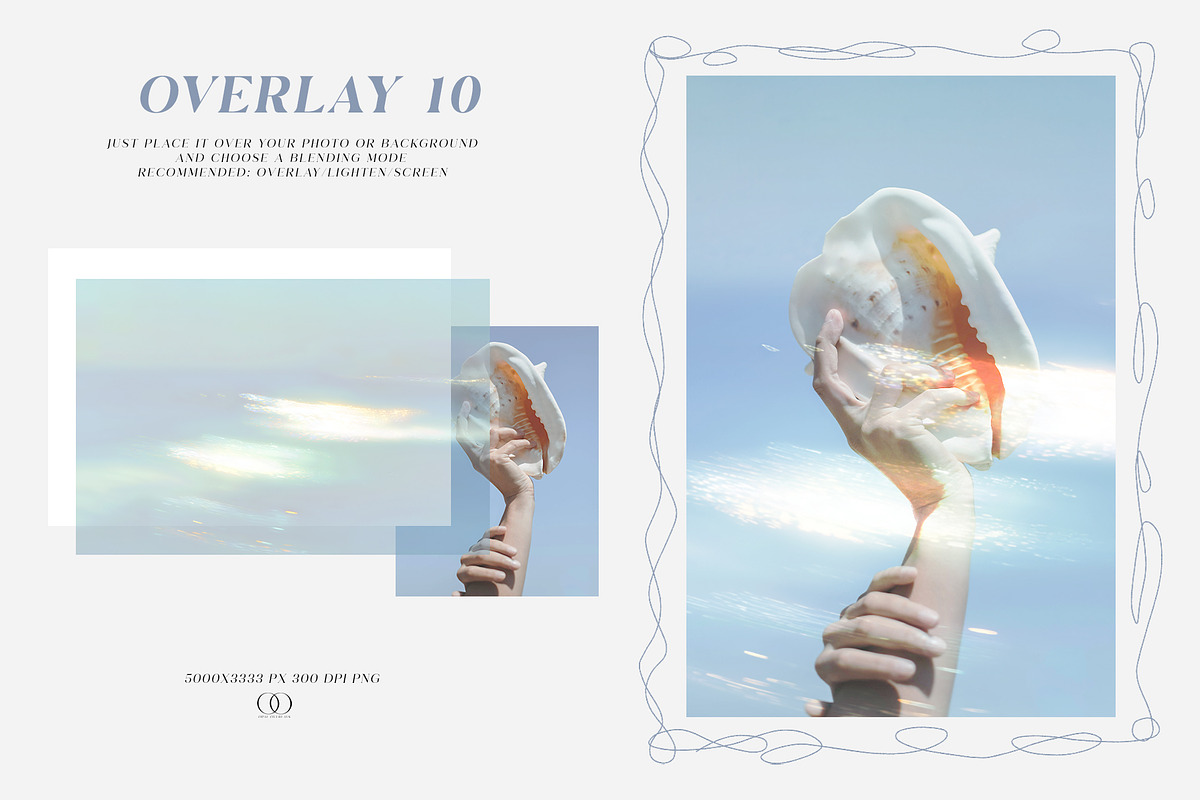 Dreamy Mermaid Shining Overlays, a Texture Graphic by Kaleriia (Photo 11 of 17)