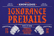 Monkeys Twenty Blackletter, a Blackletter Font by alit design (Thumbnail 13 of 17)