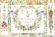 Watercolor Christmas ornament bundle, a Decorative Illustration by WonderWonder (Thumbnail 20 of 20)