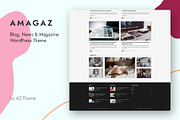 News and Magazine WordPress Theme, a WordPress Template by AZ-Theme (Thumbnail 3 of 5)