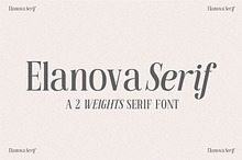 Elanova Serif