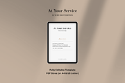 Modern Neutral Airbnb Signage Bundle, a Stationery Template by batang (Thumbnail 9 of 15)