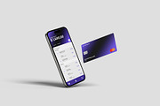 Iphone And Credit Card Mockup, a Product Mockup by scribrostudio (Thumbnail 6 of 11)