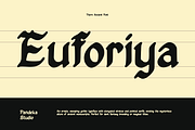 Thorn Ancient - Gothic Fantasy Font, a Blackletter Font by Pandeka Studio (Thumbnail 2 of 9)