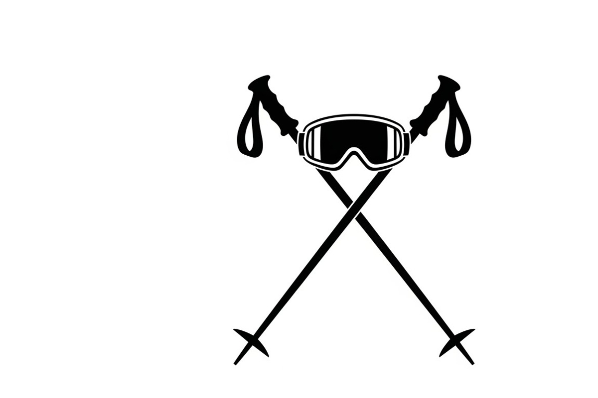 collection of Winter Ski Silhouette, an Illustration by Amazin_art (Photo 8 of 33)