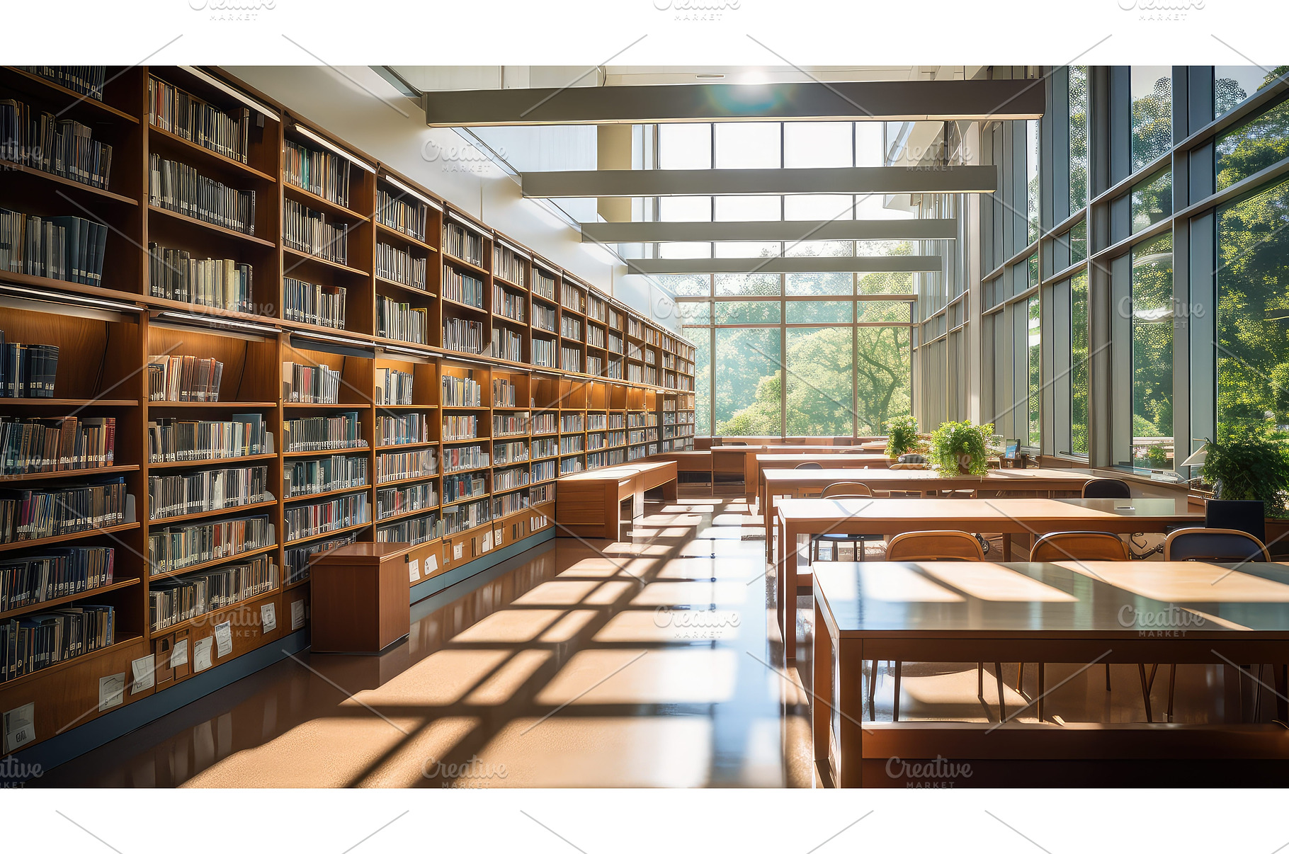 books medical library ai generated, a School & Education Photo by pikepicture