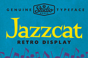 Jazzcat | Retro Display Type!, a Serif Font by StudioWorks (Thumbnail 1 of 7)