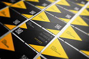 Creative Dark Business Card, a Business Card Template by bouncy (Thumbnail 3 of 4)