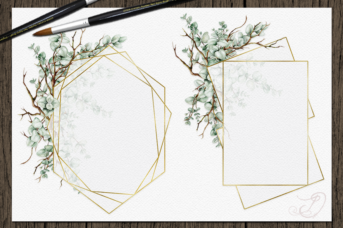 Crispy Eucalyptus Illustration, an Illustration by DioFlow (Photo 2 of 5)