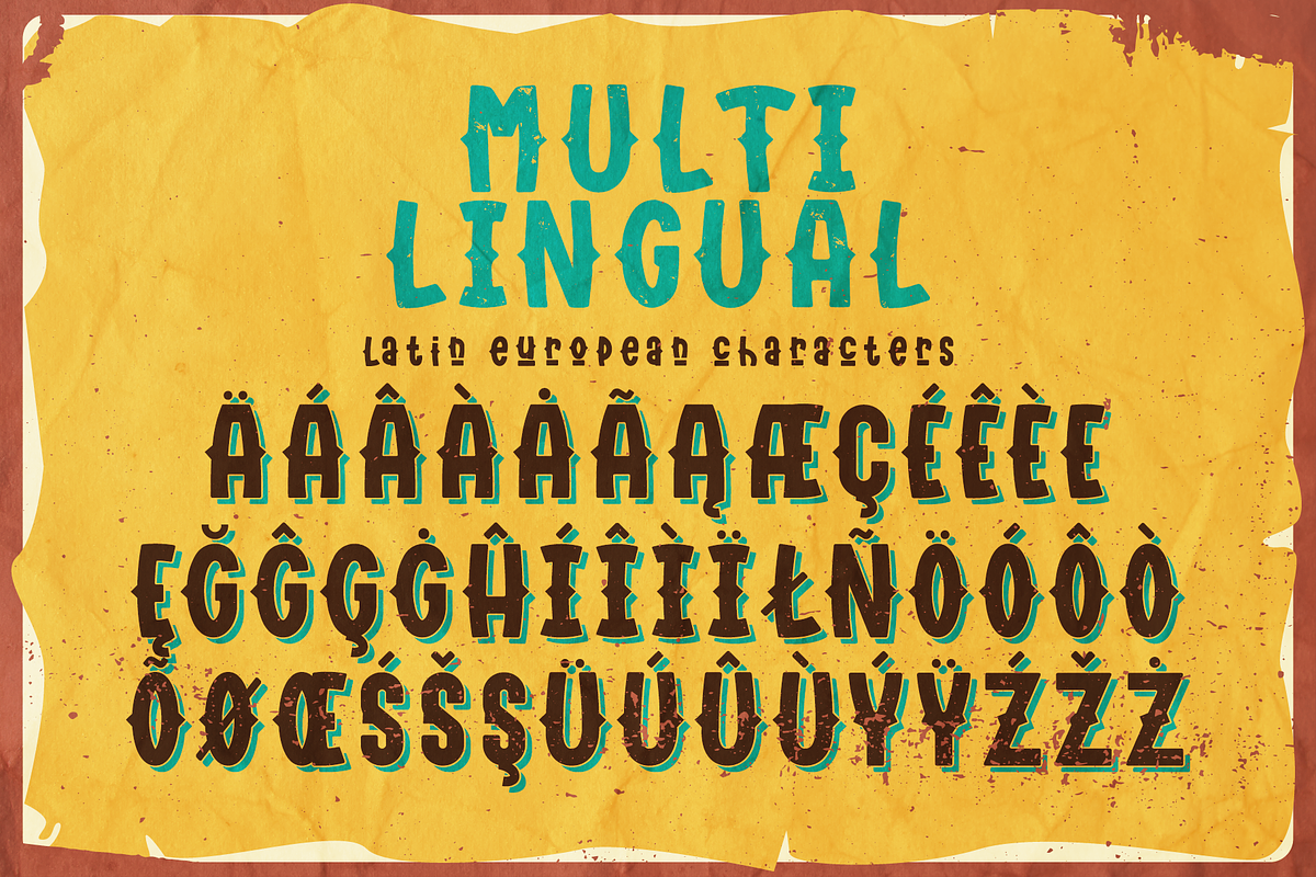 Golden coffee font, posters&designs, a Font by Heather_insane (Photo 5 of 11)