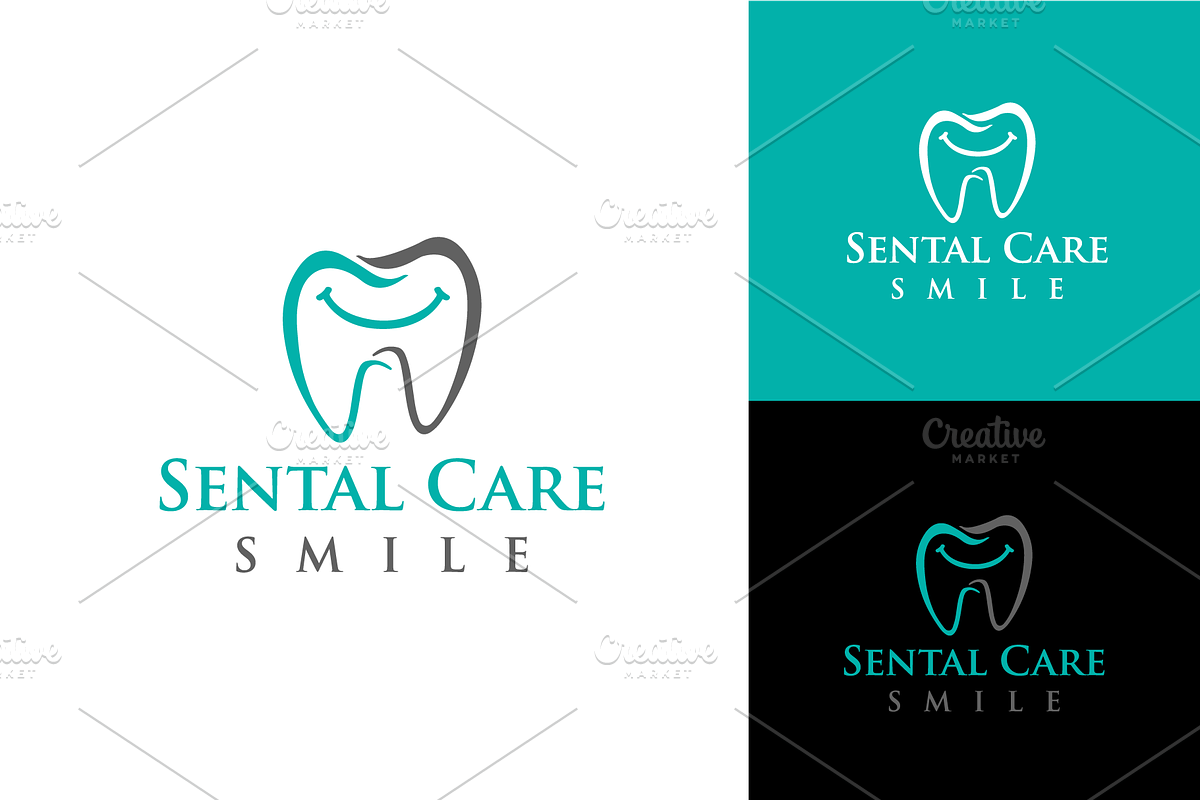 Sental Care Logo Medical Tooth, a Branding & Logo Template by zaqilogo (Photo 1 of 2)
