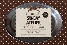 Sunday Atelier Font Trio