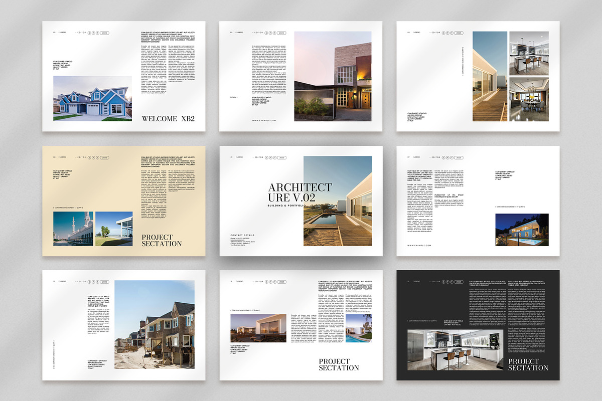 Architecture Landscape Template, a Brochure Template by PrintIdea (Photo 1 of 6)