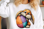 Funny easter bunny clipart, an Illustration by SinaCreation (Thumbnail 7 of 11)