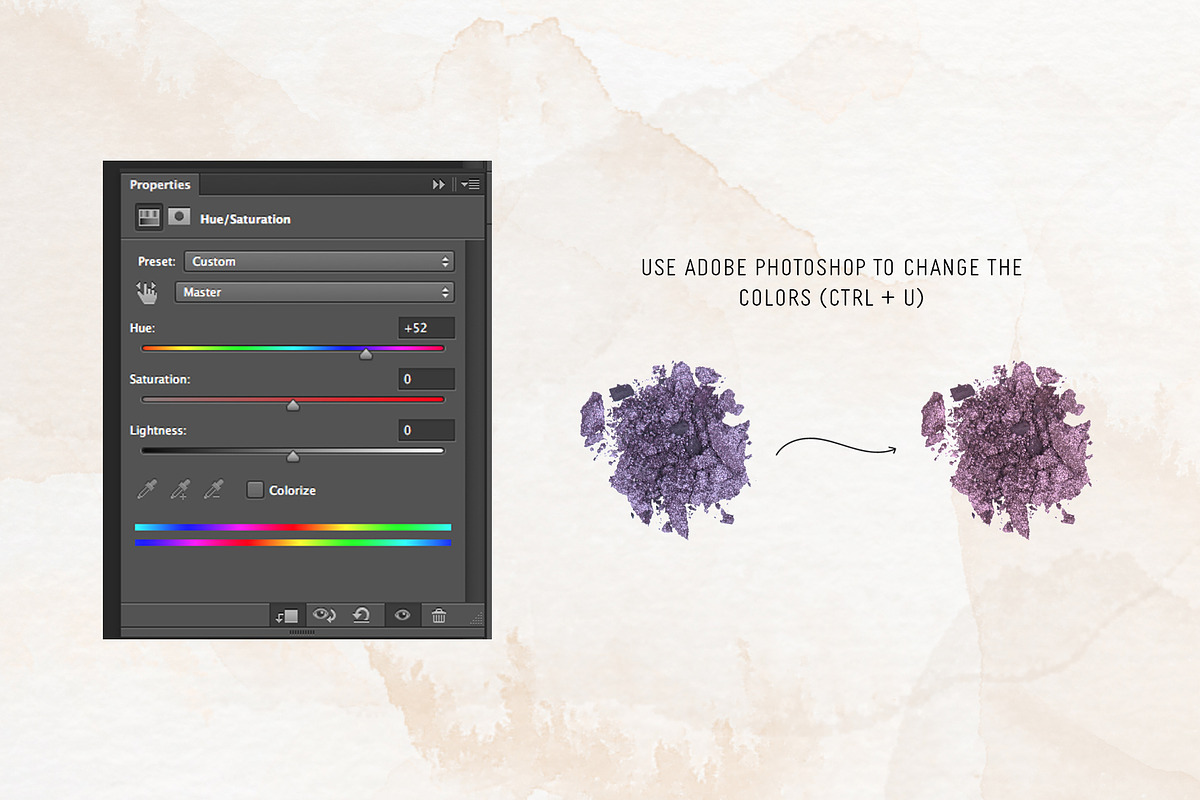 100 Makeup Textures in PNG, an Object Graphic by designerbianca (Photo 5 of 9)