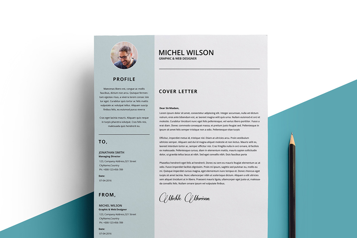 Minimal Resume, a Resume Template by SmmrDesign