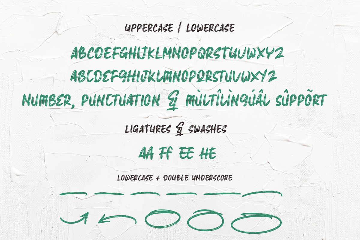 Jarhel Display Brush Font, a Sans Serif Font by nizarbagasm (Photo 10 of 10)