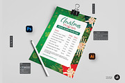 Christmas Program Schedule Flyer, a Flyer Template by Aam360 (Thumbnail 3 of 3)