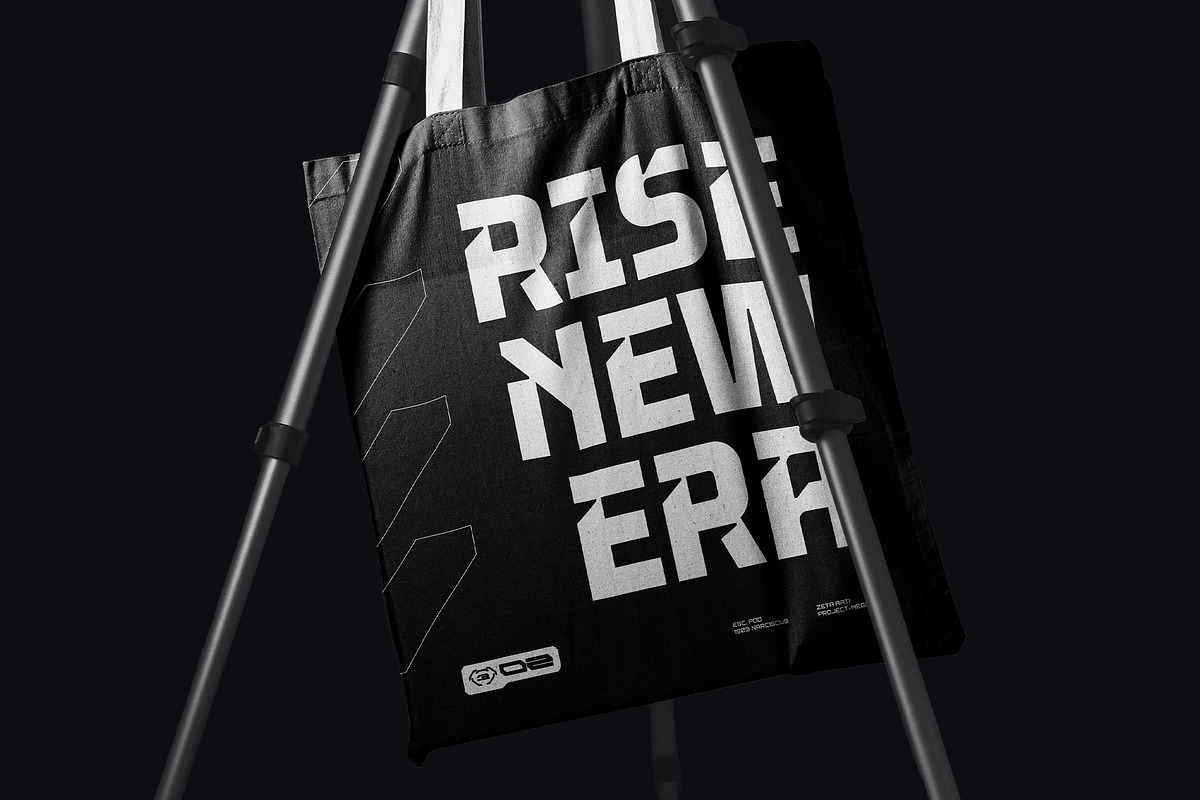 Bimazone - Bold Modern Sc-Fi Font, a Sans Serif Font by Typia Nesia (Photo 9 of 12)