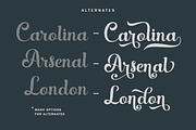 Shaletta Script, a Script Font by GloowStudio (Thumbnail 8 of 9)