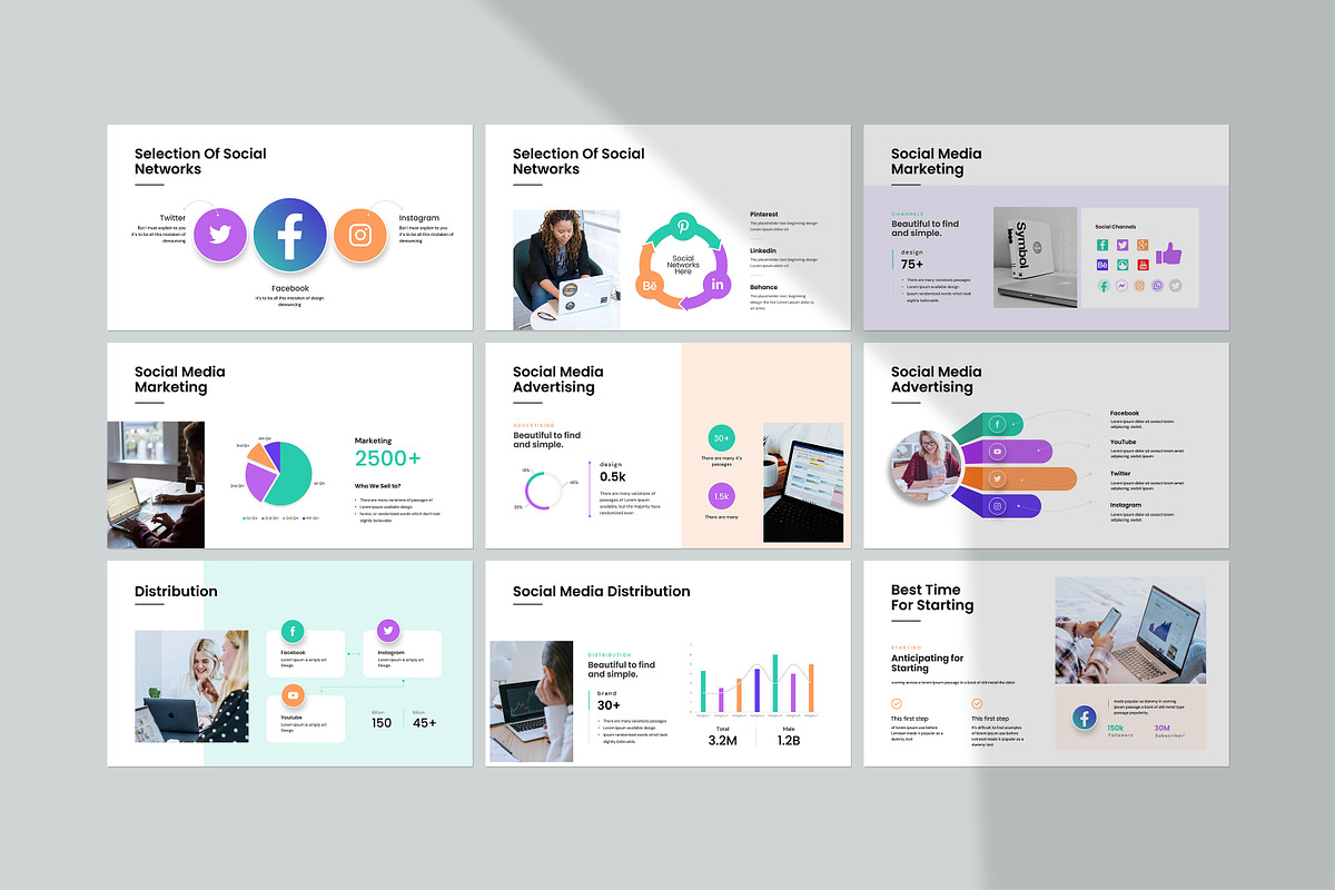 Digital Marketing Strategy, a Presentation Template by creathrivestudio (Photo 17 of 23)