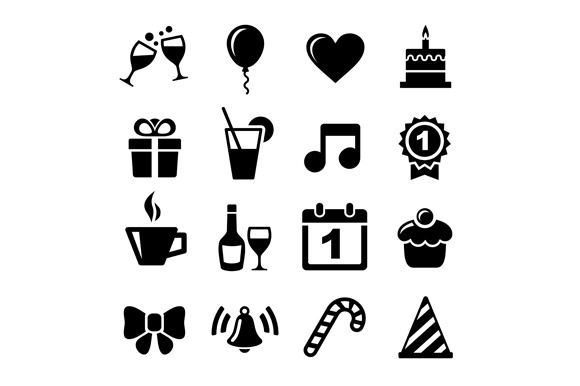 Party And Celebration Icons